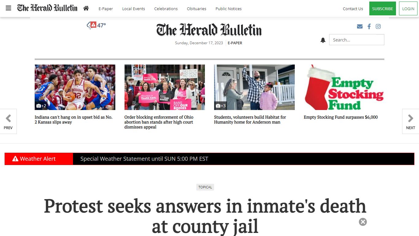 Protest seeks answers in inmate's death at county jail